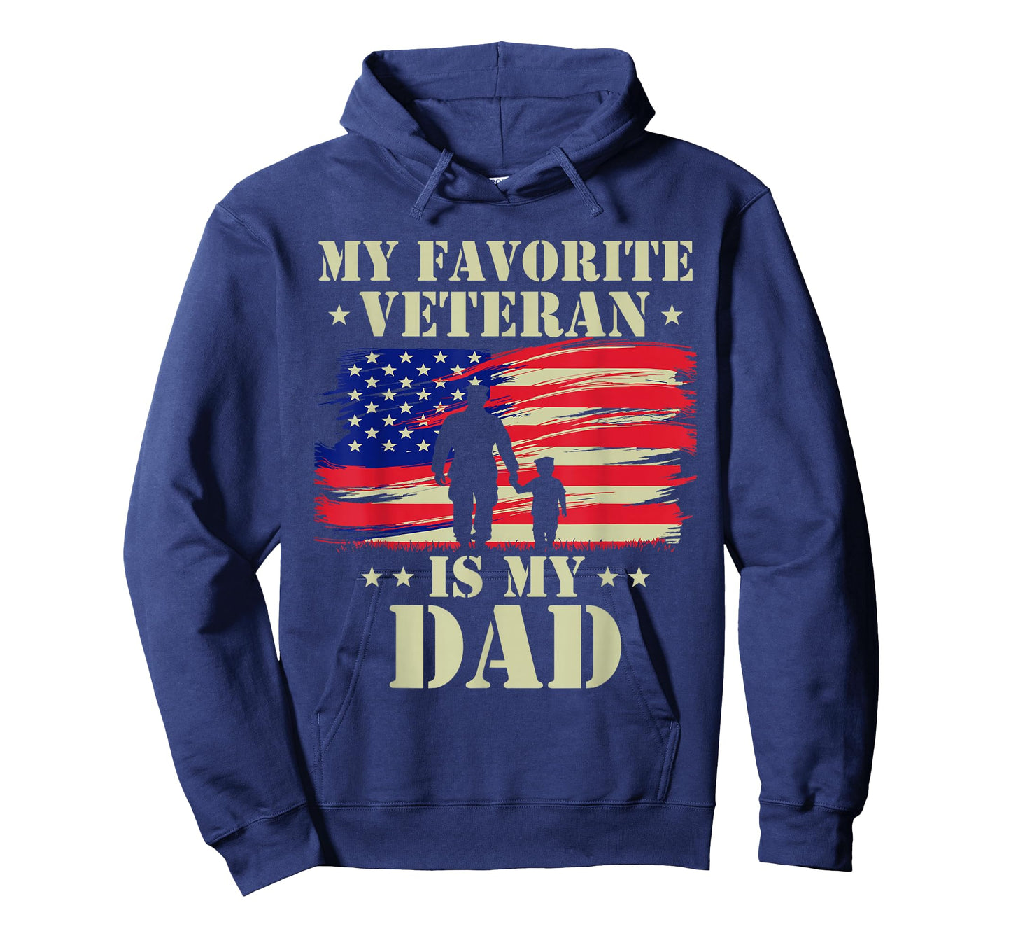 Father Veterans Day My Favorite Veteran is My Dad Proud Kids T-Shirt