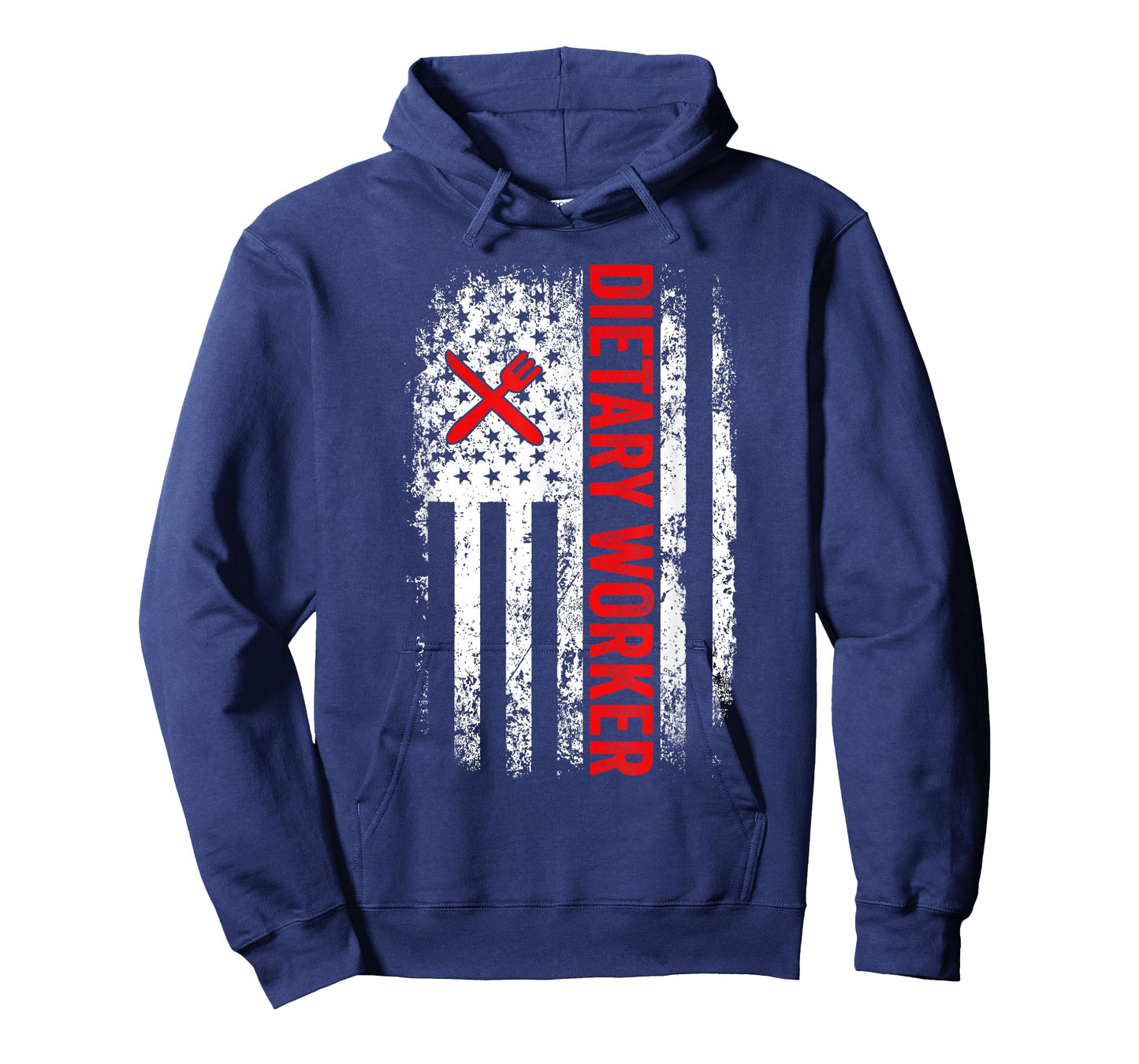 US American Flag Dietary Worker Appreciation Week Healthcare T-Shirt