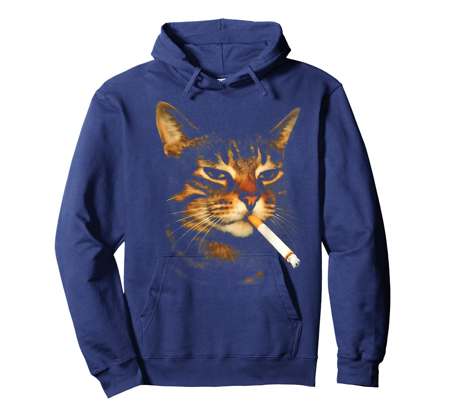 Funny Smoking Cat Cigarette Kitten Meme Stupid Brainrot T-Shirt