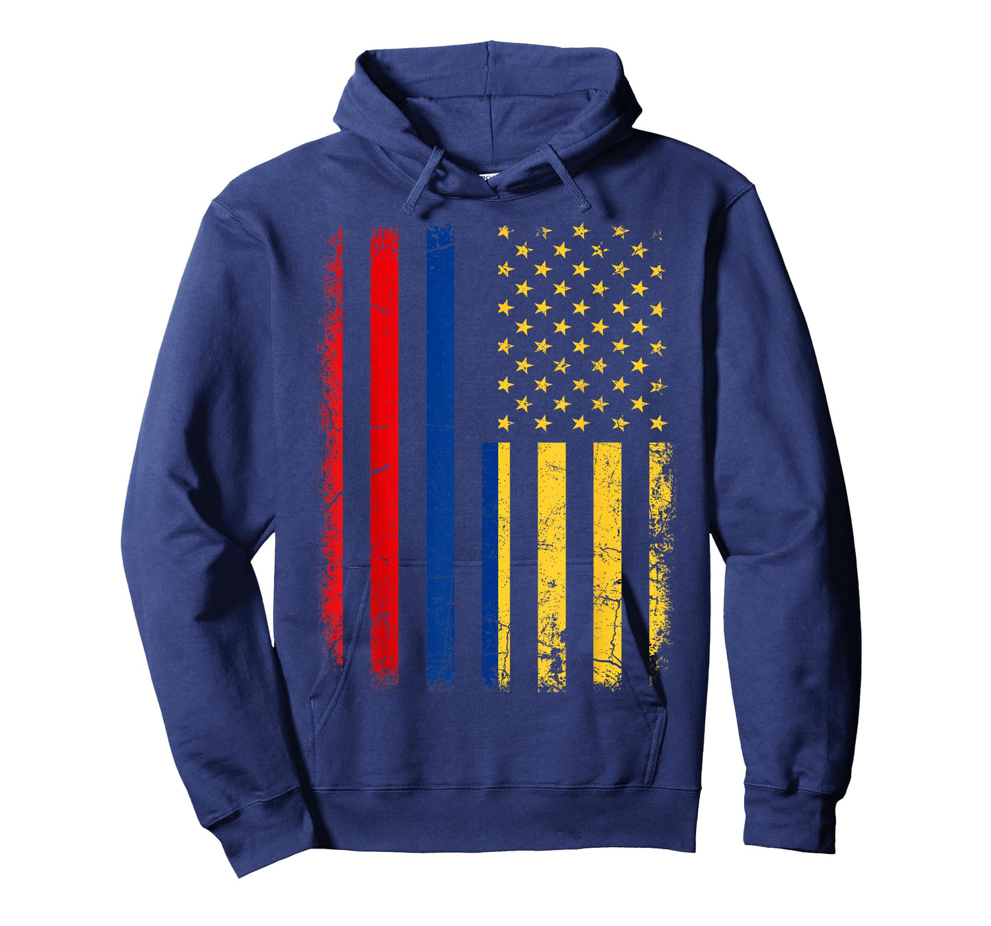 Colombian American Flag Colombian Roots Colombia America T-Shirt Small