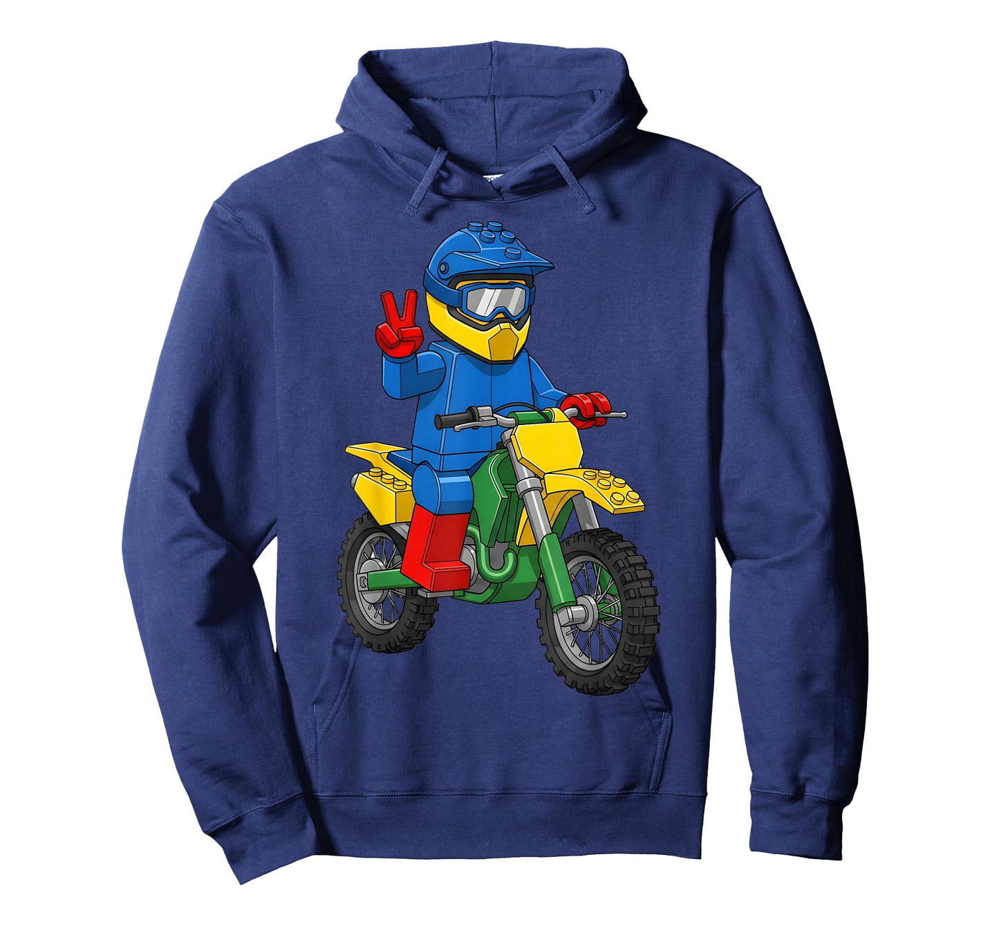 Funny Motorbike Builder Boys Block Building Toys Dirt Bike T-Shirt