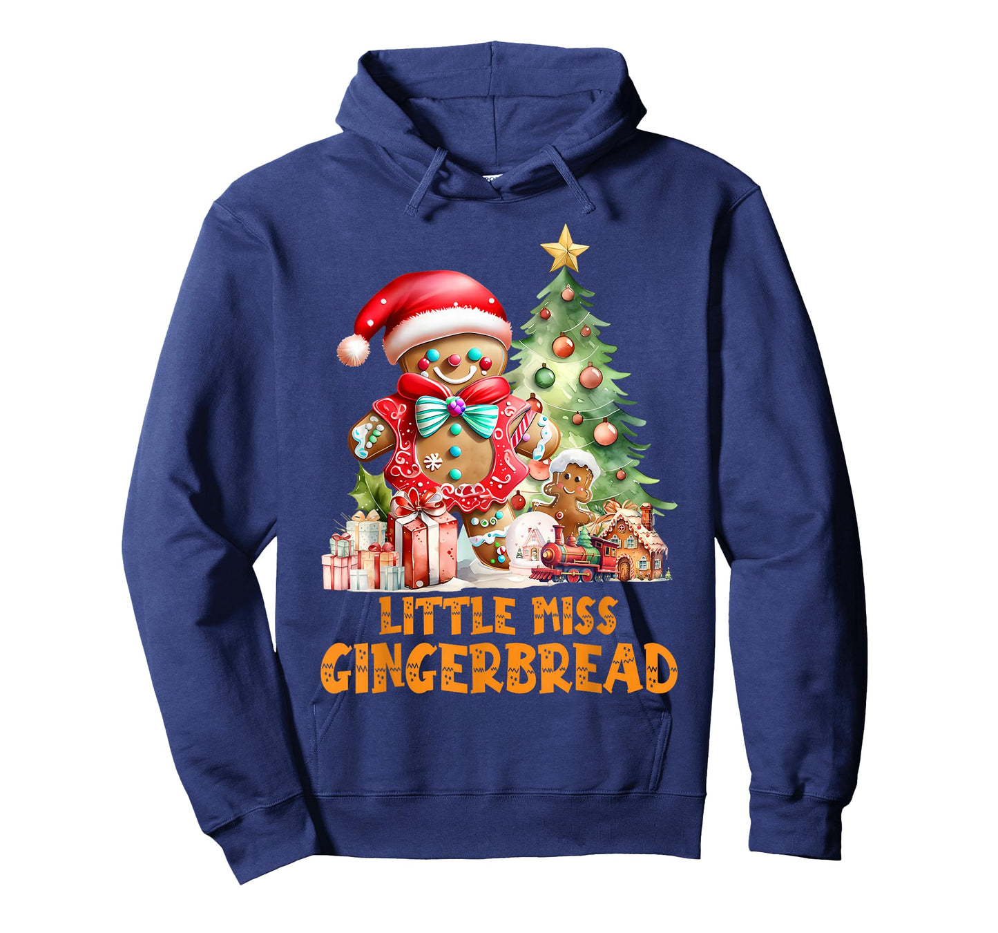 Little Miss Cookies Gingerbread Christmas Toddler Kids Girl T-Shirt