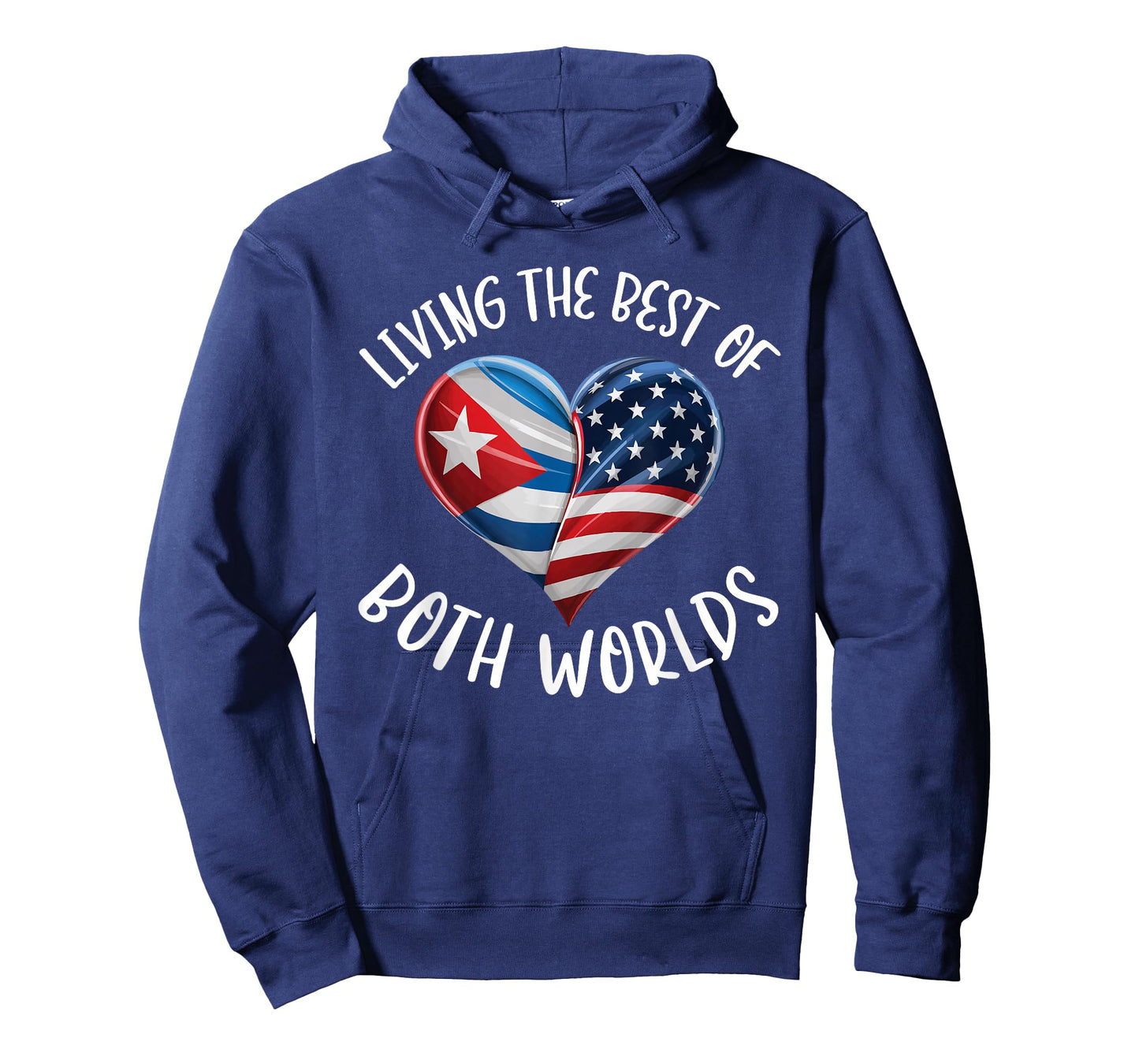 Half Cuban Half American USA Flag Cuba America T-Shirt