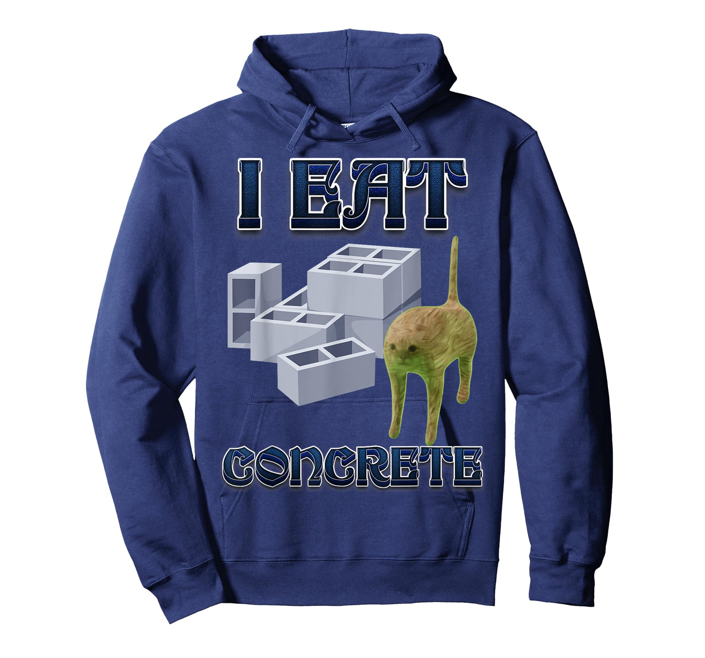 I Eat Concrete Funny Cat Meme Internet Memes Funny Memes Kid T-Shirt
