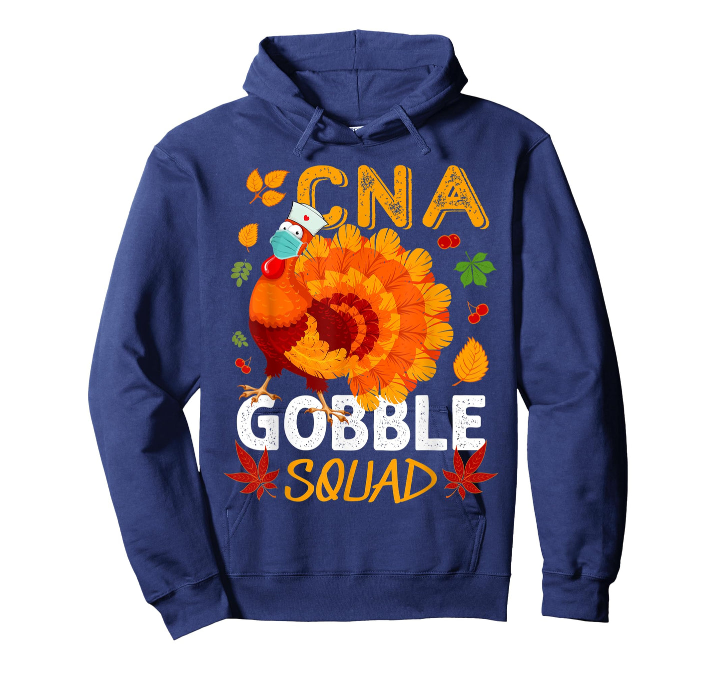 CNA Gobble Squad Mask Turkey CNA Nurse Thanksgiving Matching T-Shirt