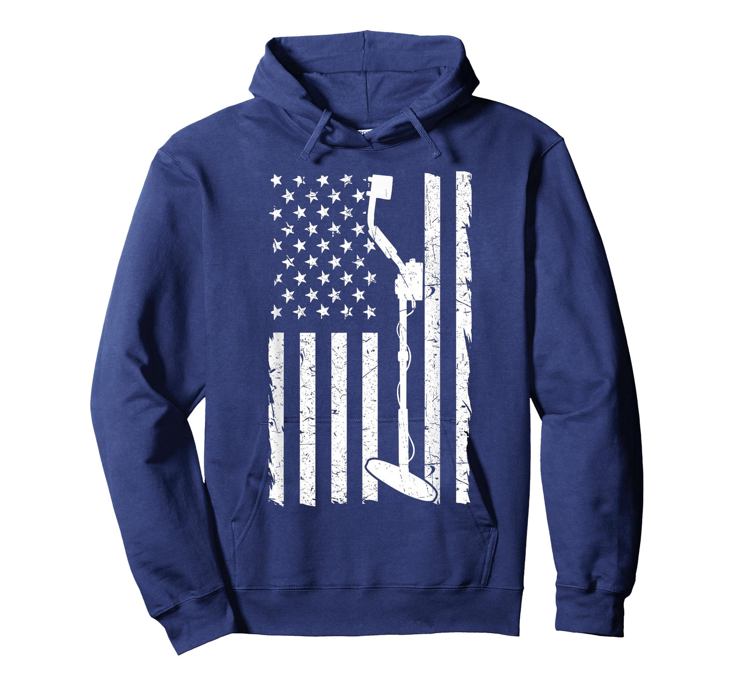 American Flag Metal Detector T-Shirt