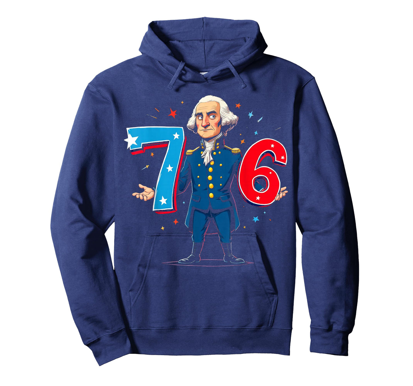 6-7 7-6 George Washington Seven Six Teacher American 67 Kids T-Shirt