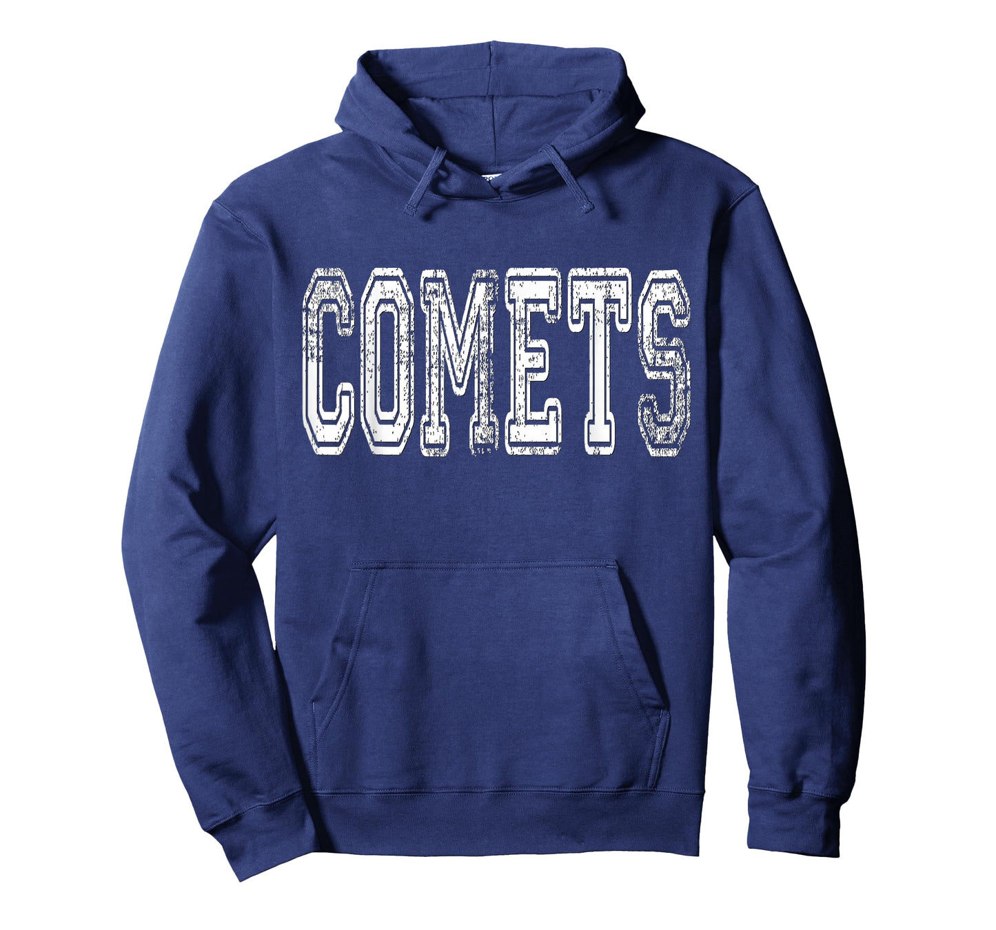 Comets Mascot Distressed Vintage School Sports Name Fans T-Shirt