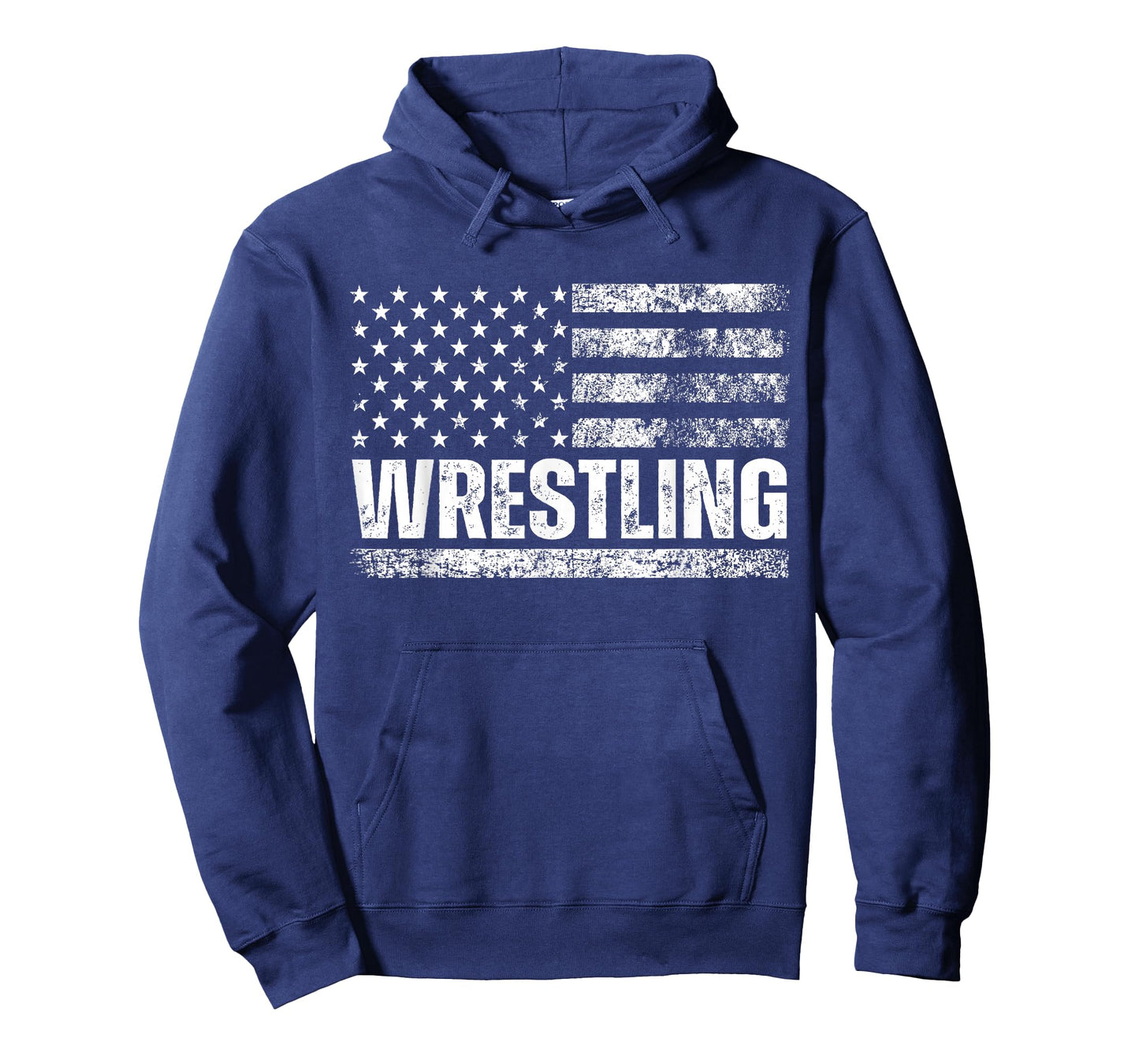 US Flag Wrestling American Flag Wrestling Wrestle Vintage T-Shirt