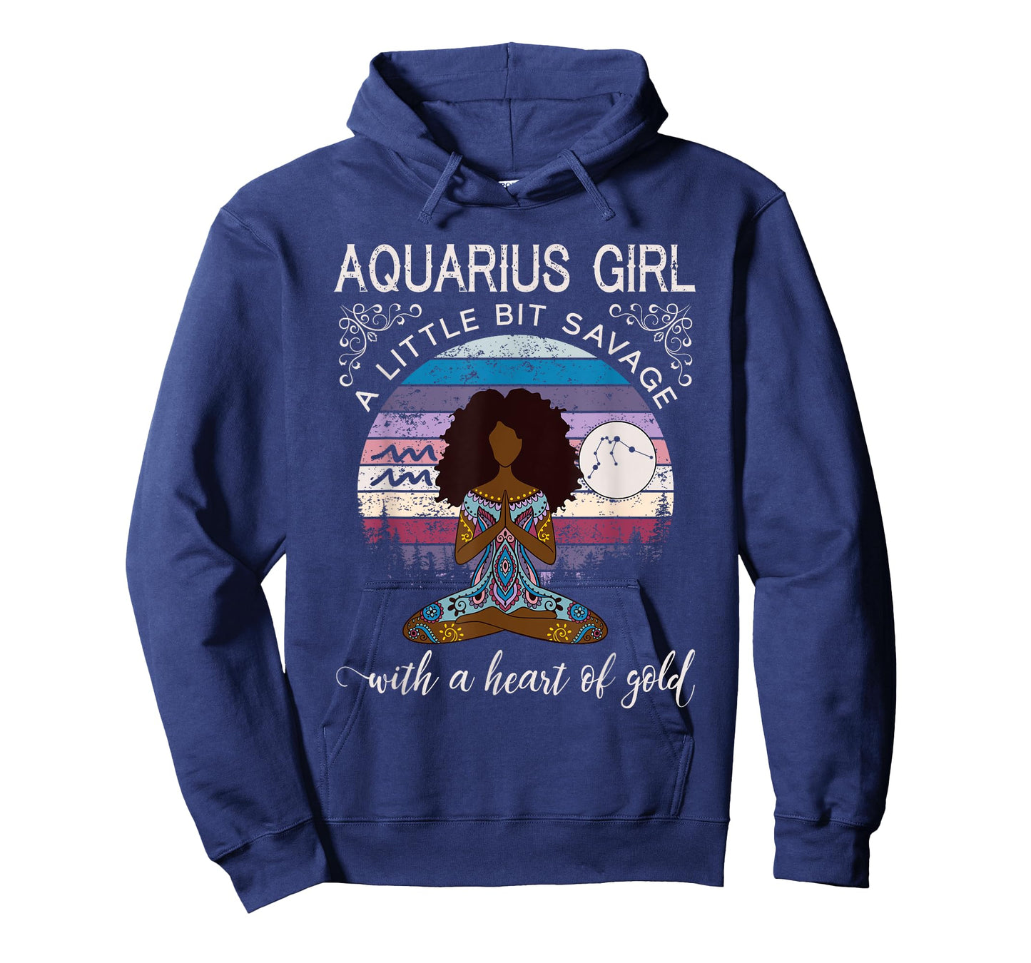 Aquarius Girl February Birthday Shirt Black Women T-Shirt