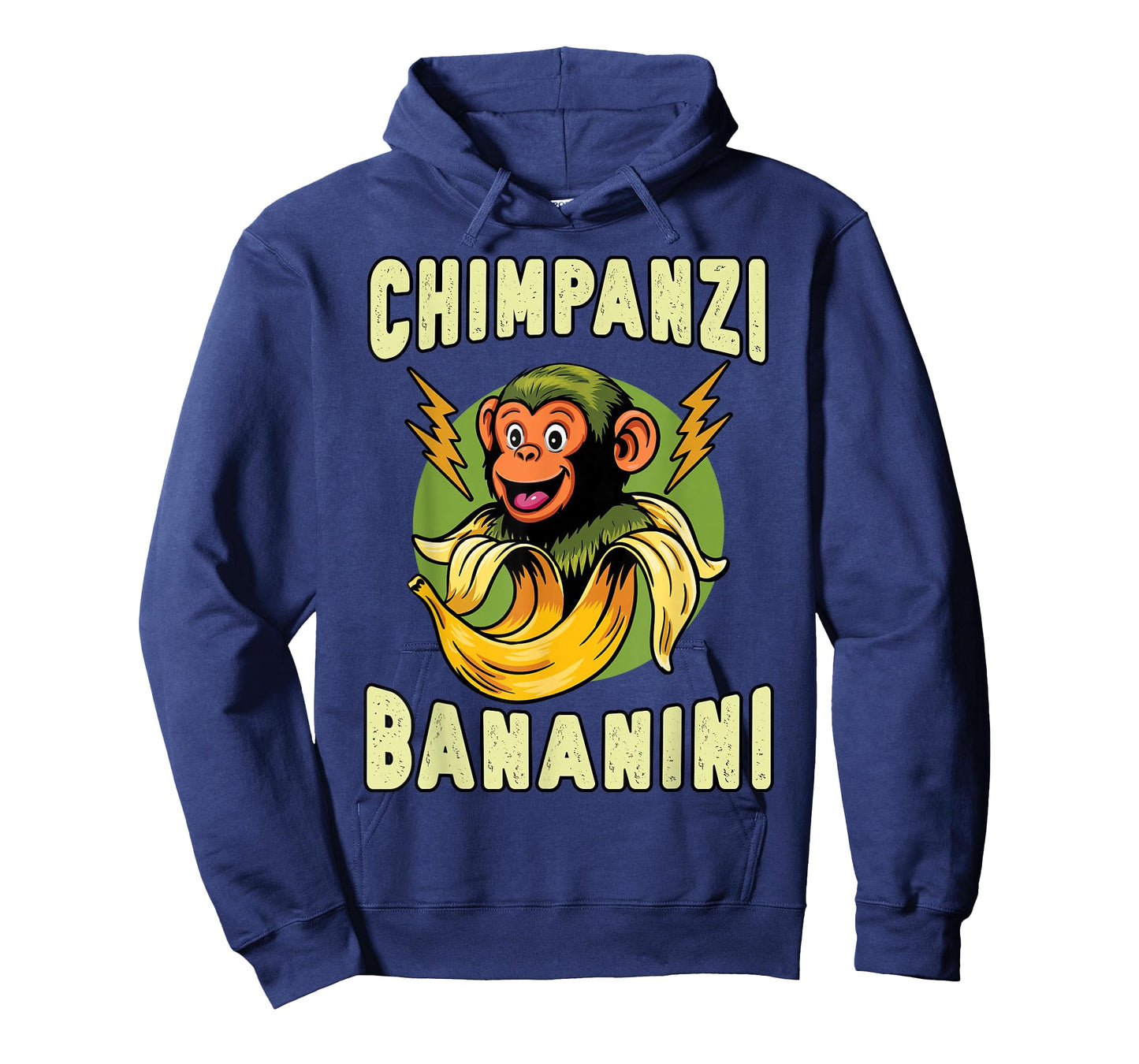 Funny Monkey Chimpanzini Bananini Italian Brainrot Meme T-Shirt