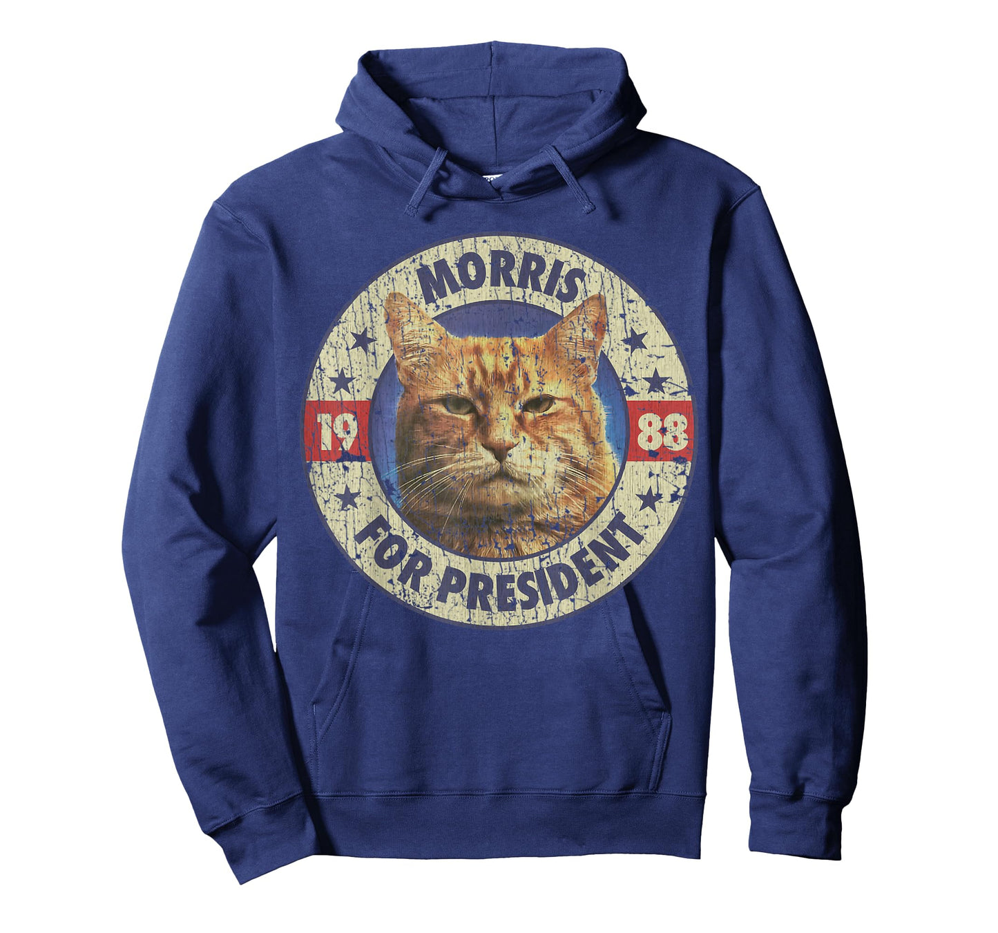 Morris For President Vintage 1988 Cat Lover T-Shirt