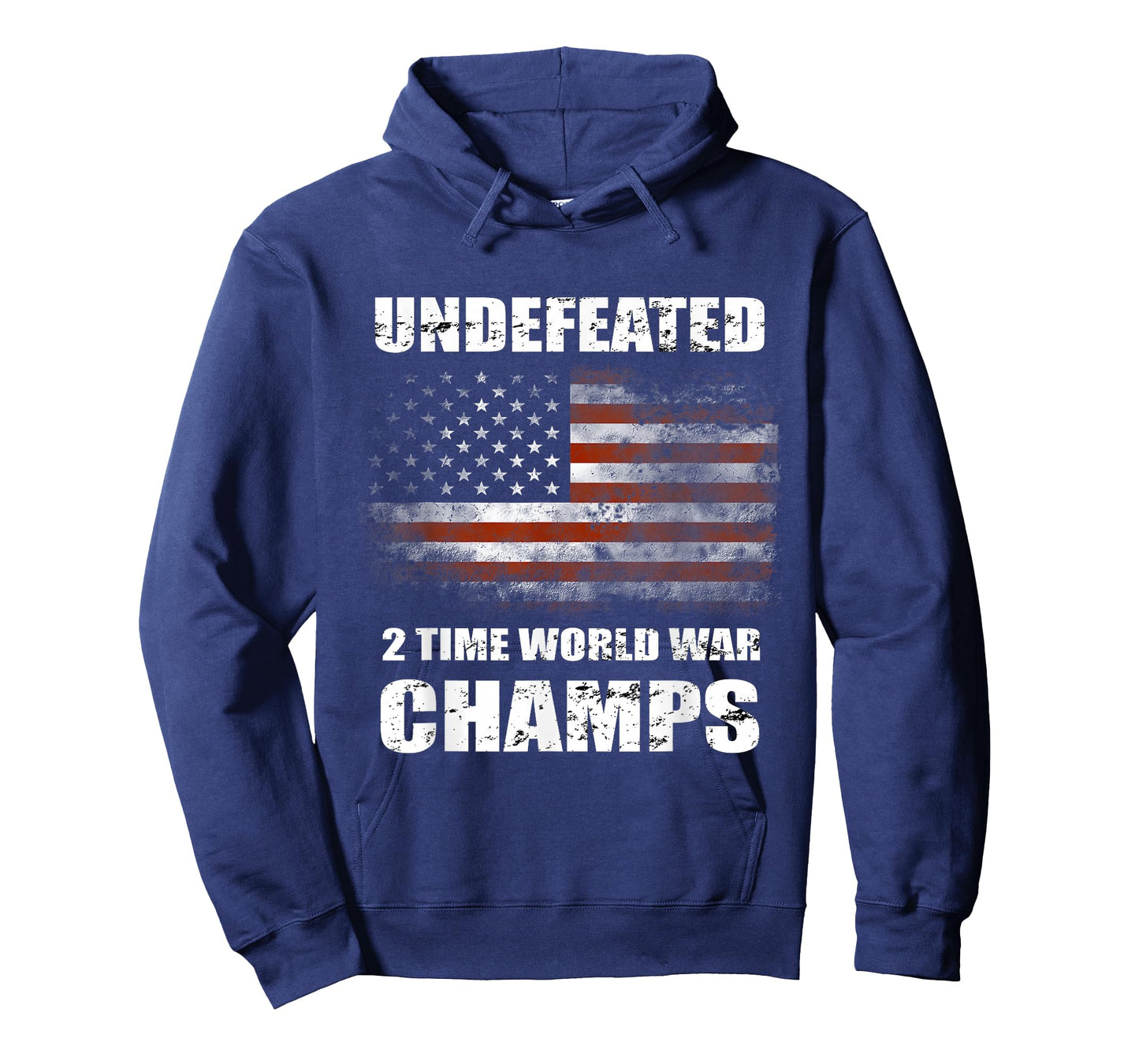 Undefeated 2 Time World War T Shirt 4th Of July Shirts Gifts T-Shirt