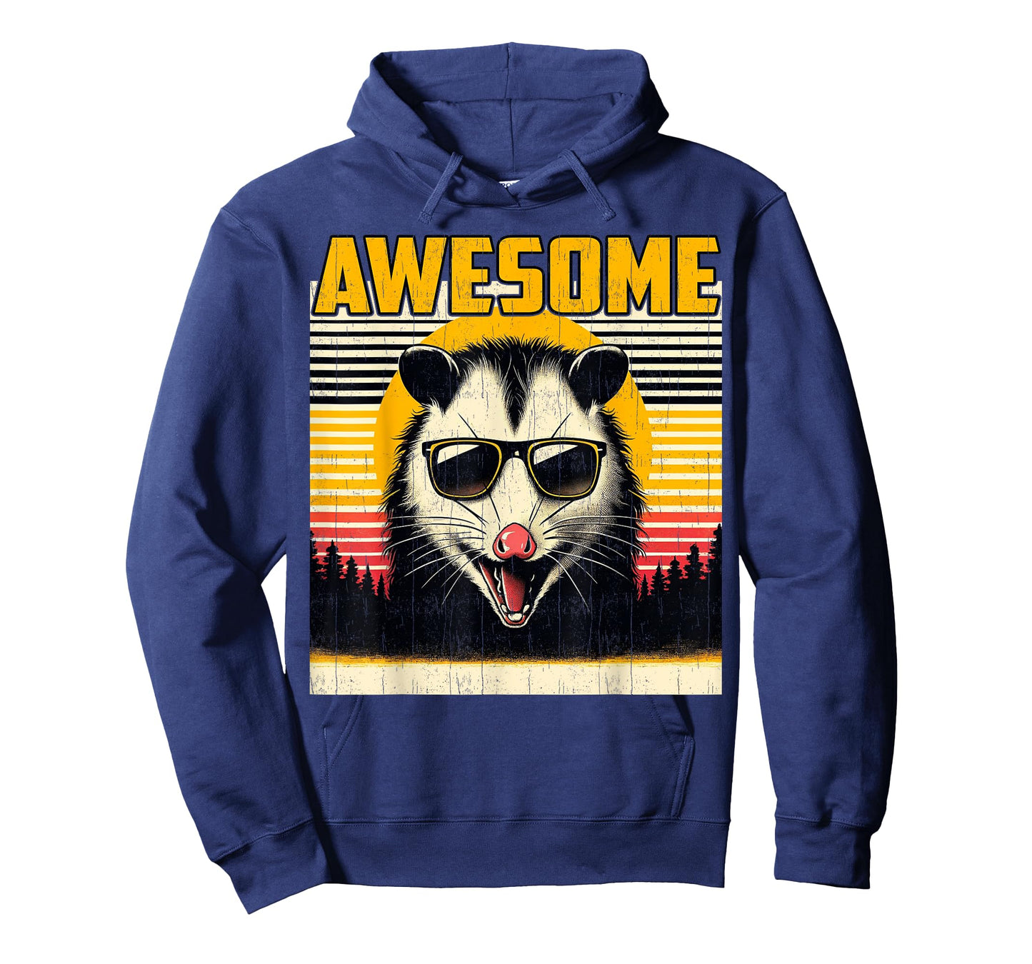 Opossum-Shirt Funny Awesome Possum Men Dad Father's Day T-Shirt