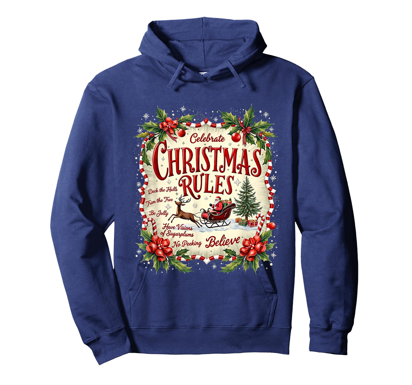 Bake Merry Christmas Drink Hot Cocoa Believe Watch Movies T-Shirt