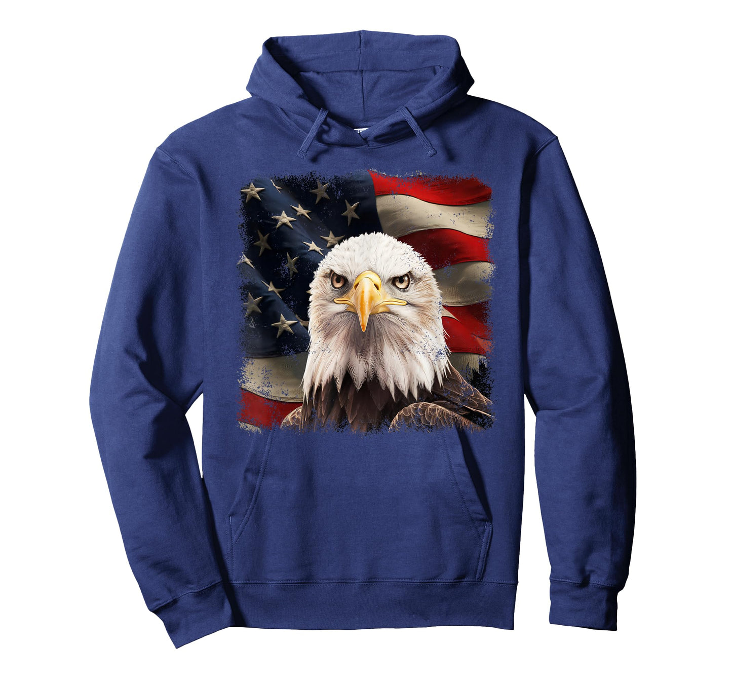 American Flag & Bald Eagle | Patriotic T-Shirt