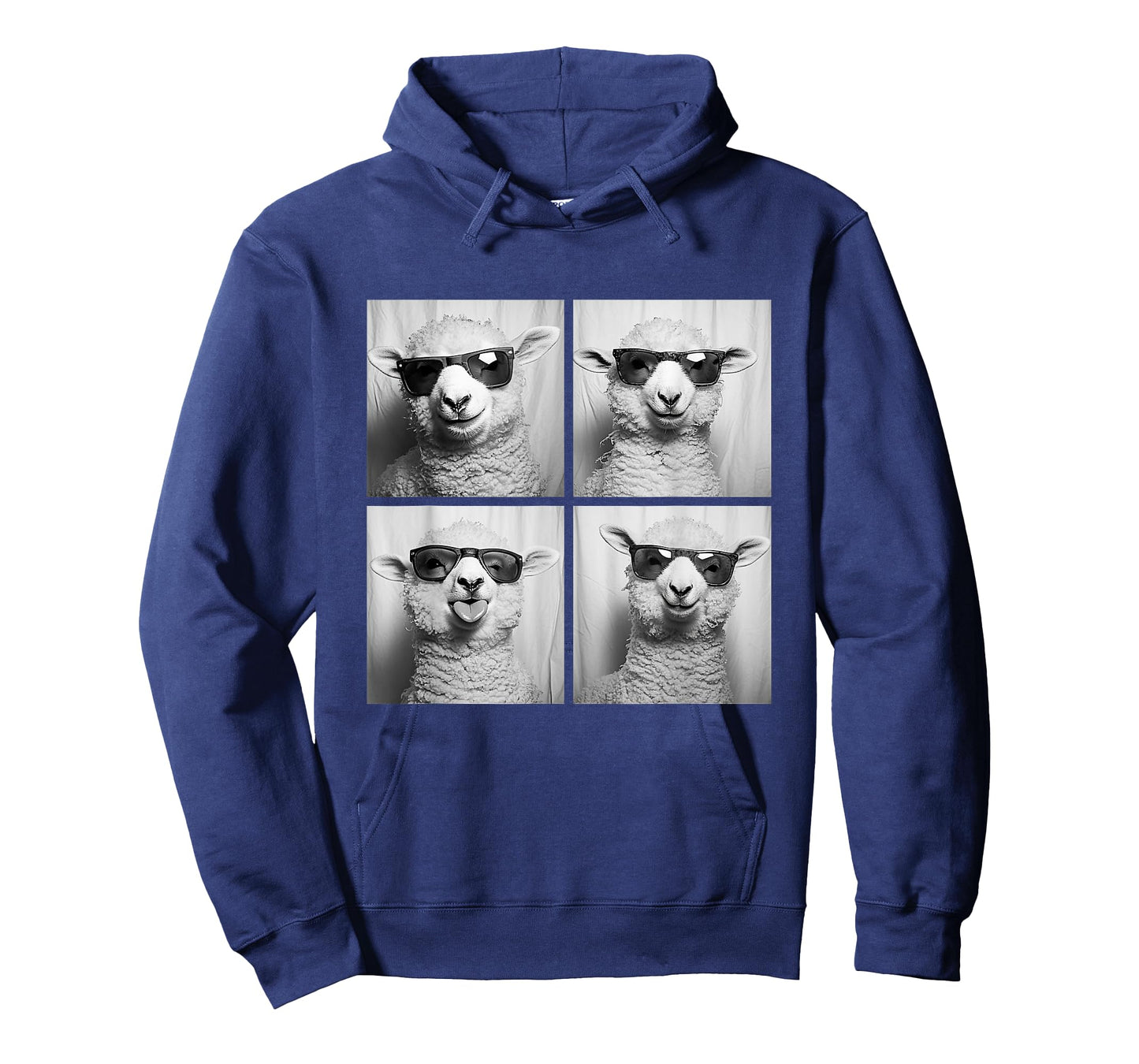 Funny Lambs with Sunglasses Cool Sheep Animals Humor Meme T-Shirt