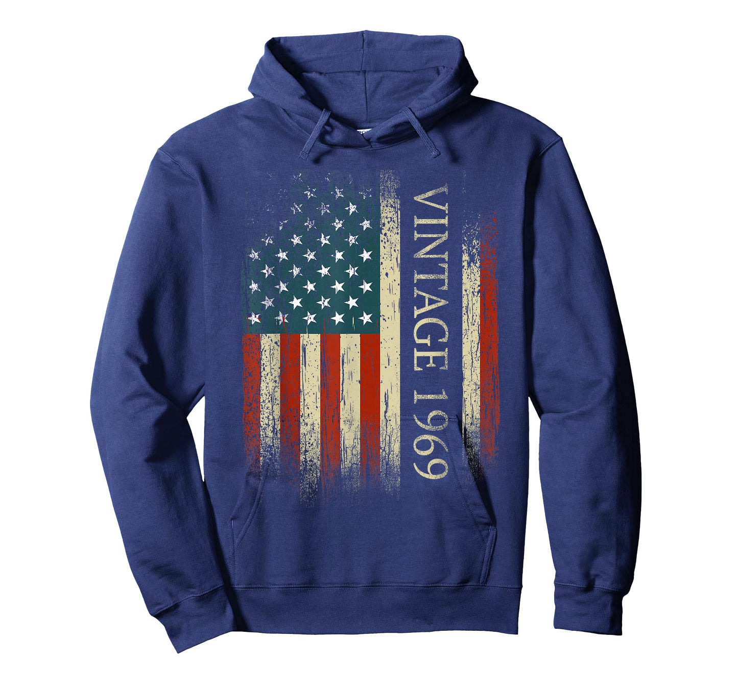 56th Birthday Vintage 1969 Usa Flag 56 Year Old Gifts Bday T-Shirt