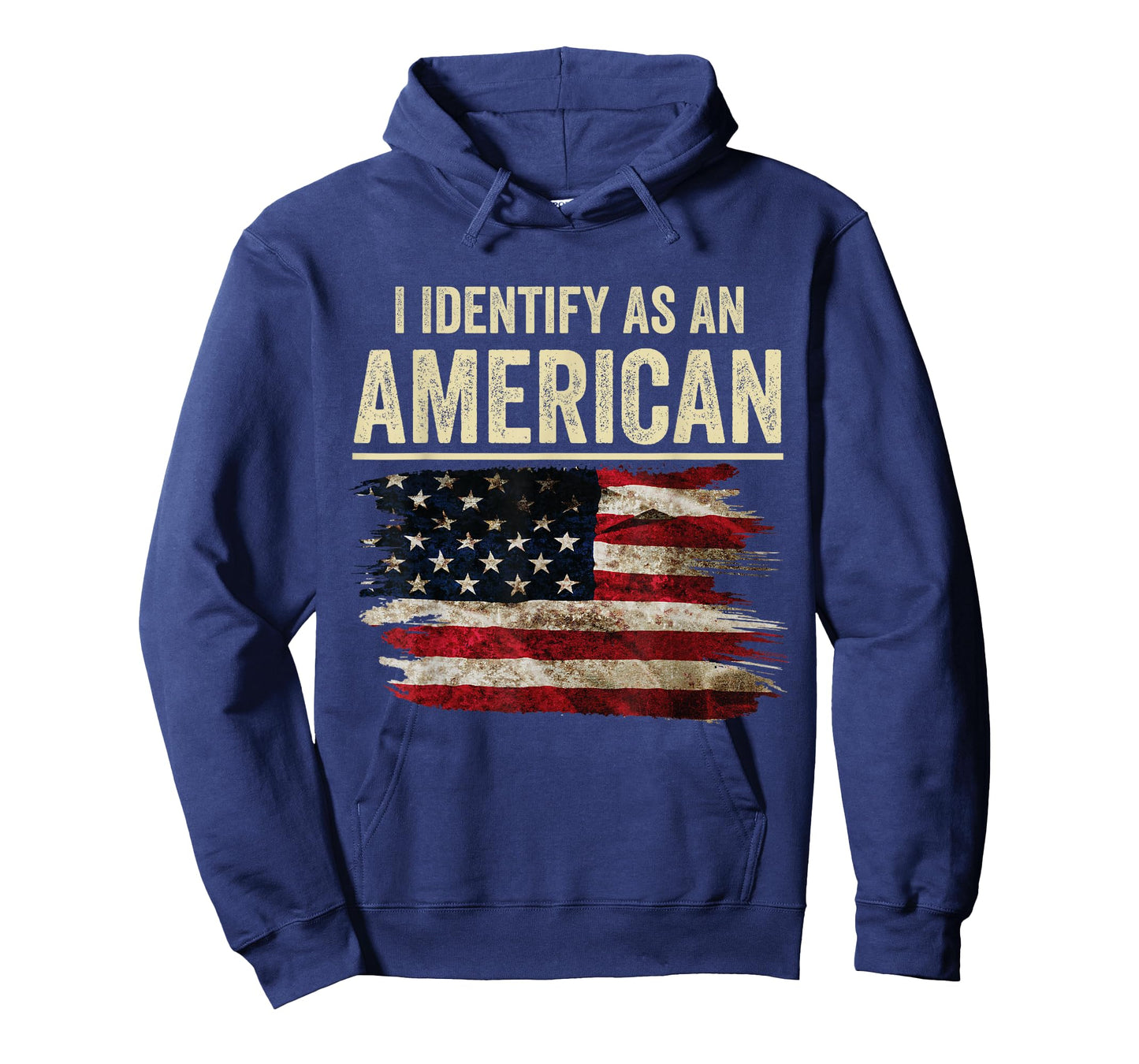 i Identify As an American Flag 4th July Independence Day T-Shirt