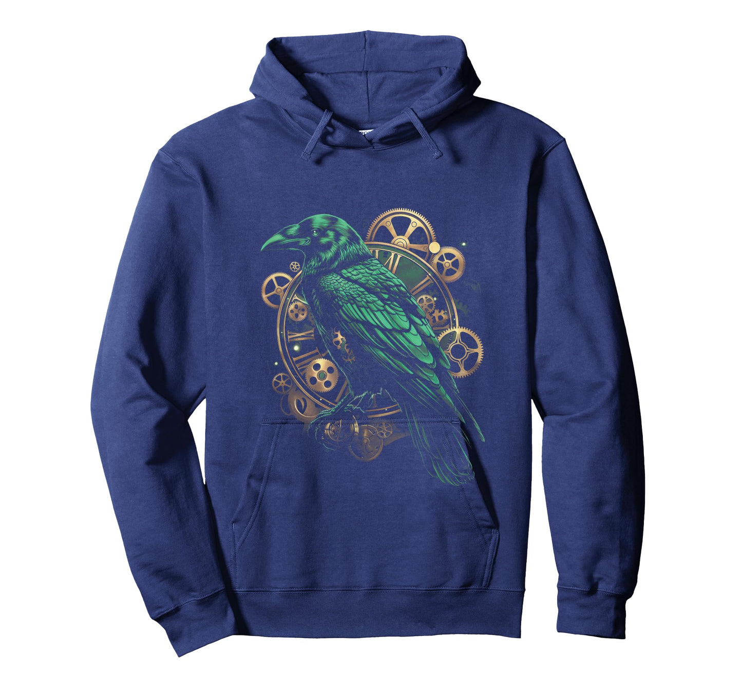 Crow Steampunk Gears Raven art Steampunk bird T-Shirt