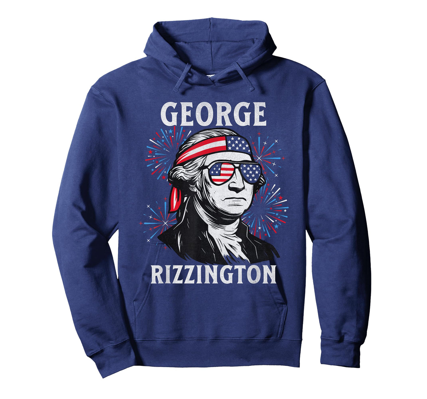 George Rizzington Funny 4th of July George Washington USA T-Shirt