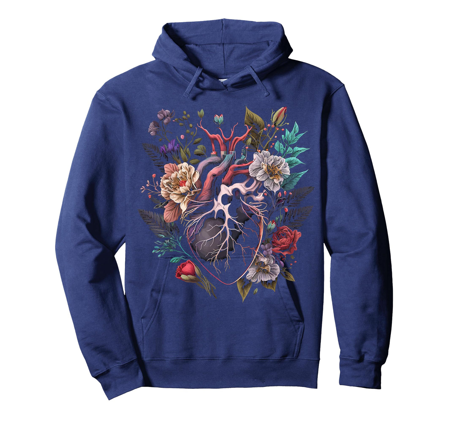 Anatomical Heart And Flowers Show Your Love T-Shirt
