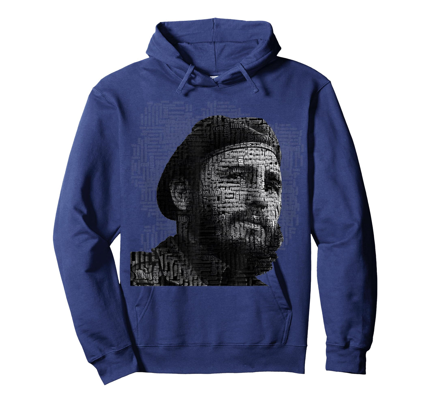 Distractful Fidel Castro T-Shirt - Black, Unisex, Adult, Modern, Cuban Revolutionary, Short Sleeve, T-Shirt, Casual, People, Size: Small