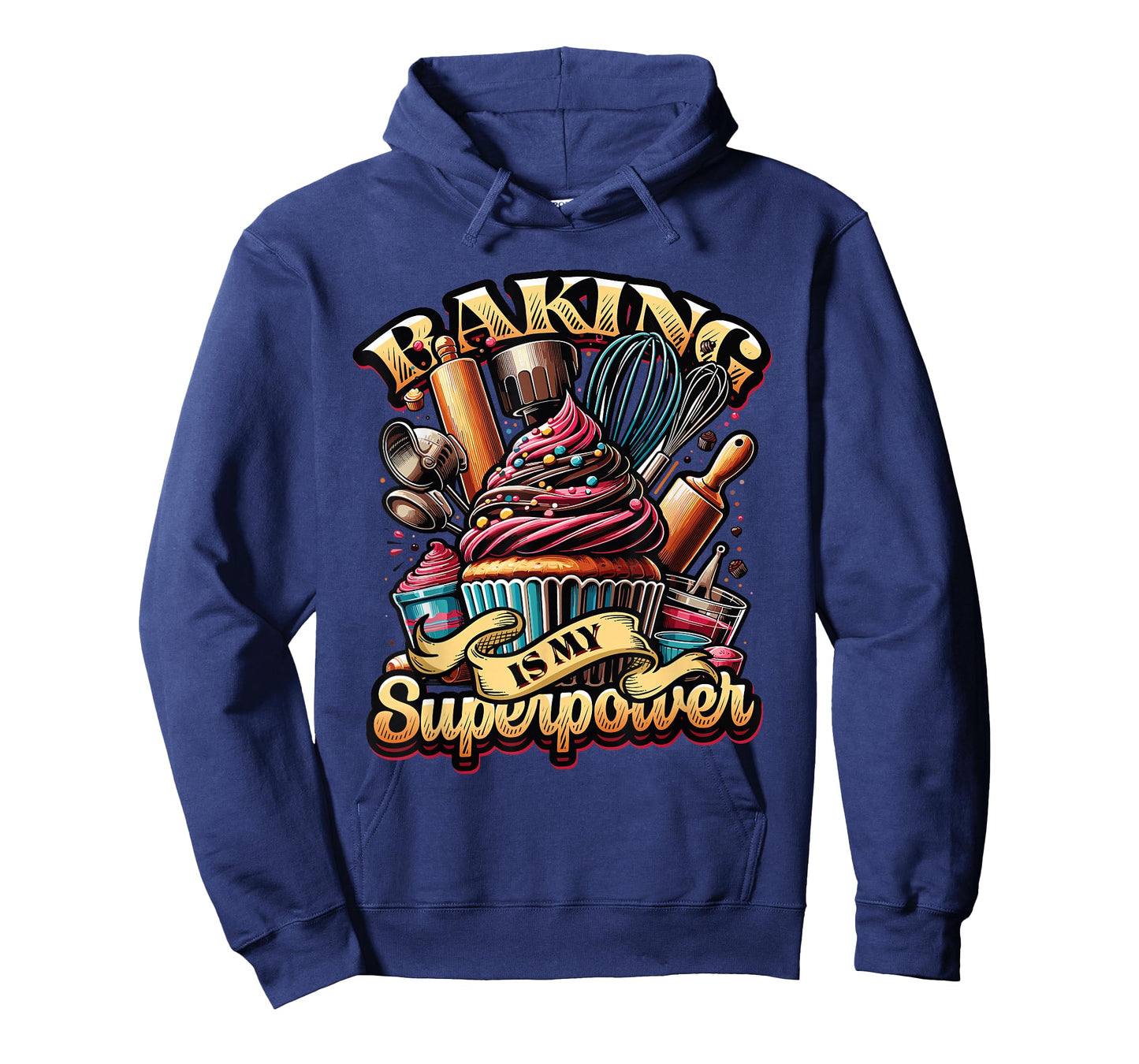 Baking Is My Superpower Baker Shop Pastry Baking T-Shirt