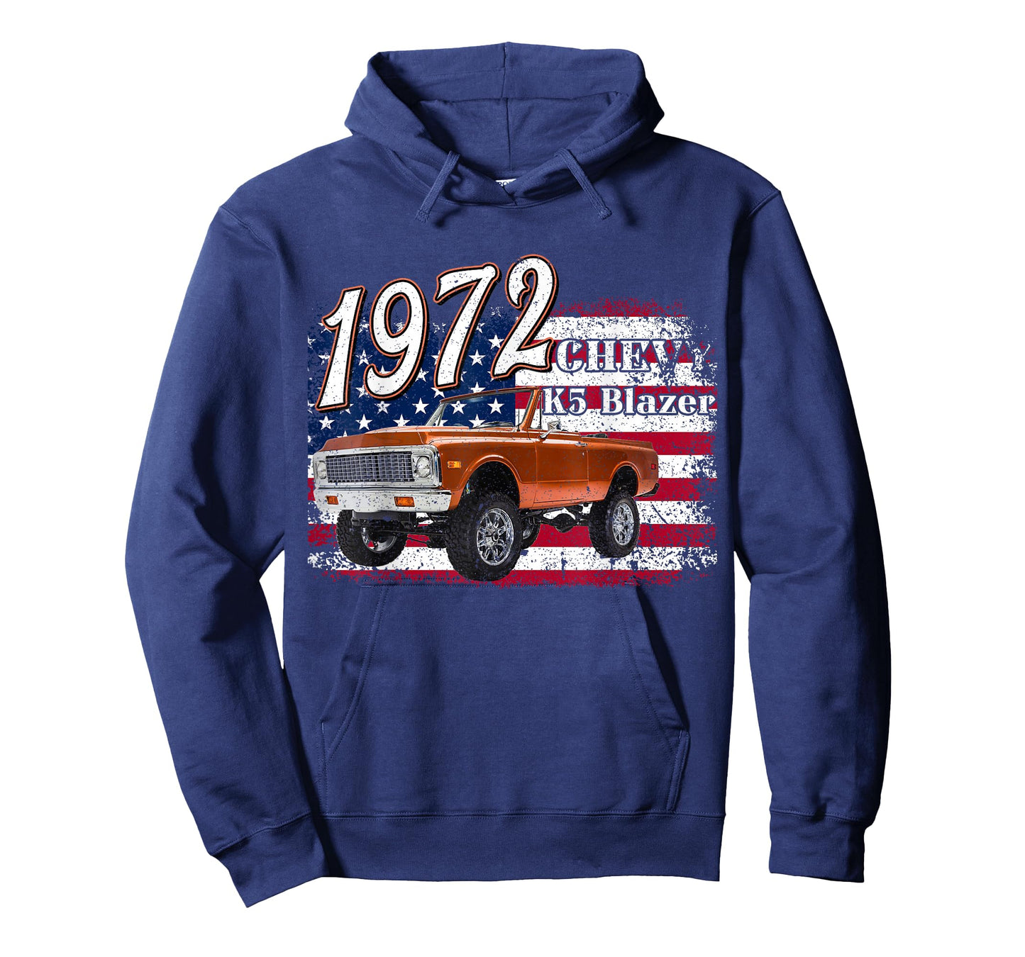 1972 72 K5 Blazer 4th Of July American Truck T-Shirt