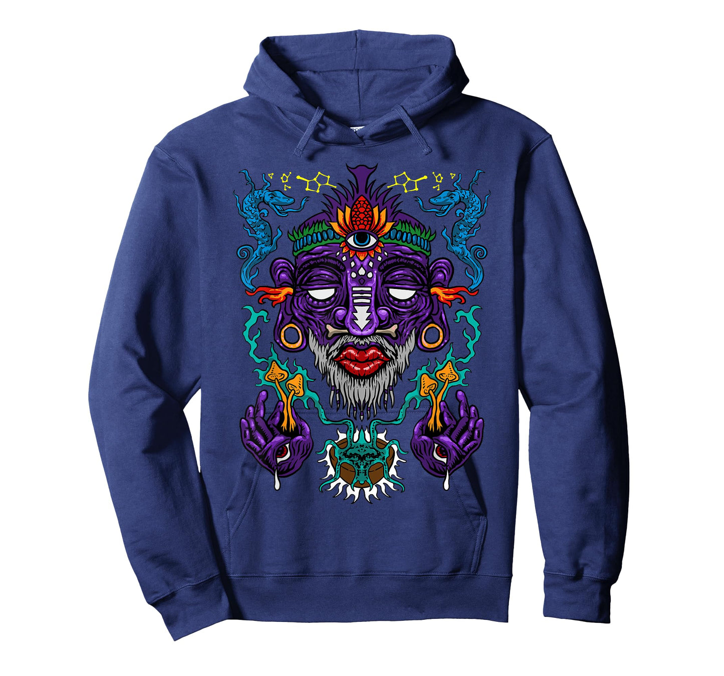 Colorful Witch Doctor | Psychedelic Shaman | Medicine Men T-Shirt