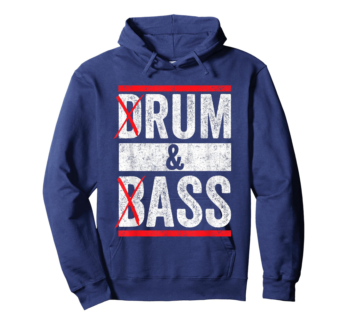 Vintage Drum & Bass/Rum & Ass Funny T-Shirt