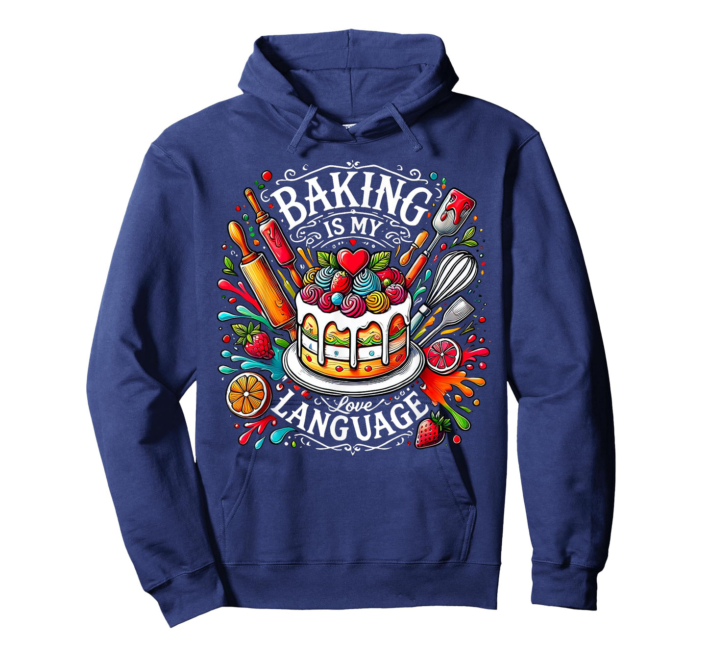 Baking Is My Love Language Funny Baking Baker Chef T-Shirt
