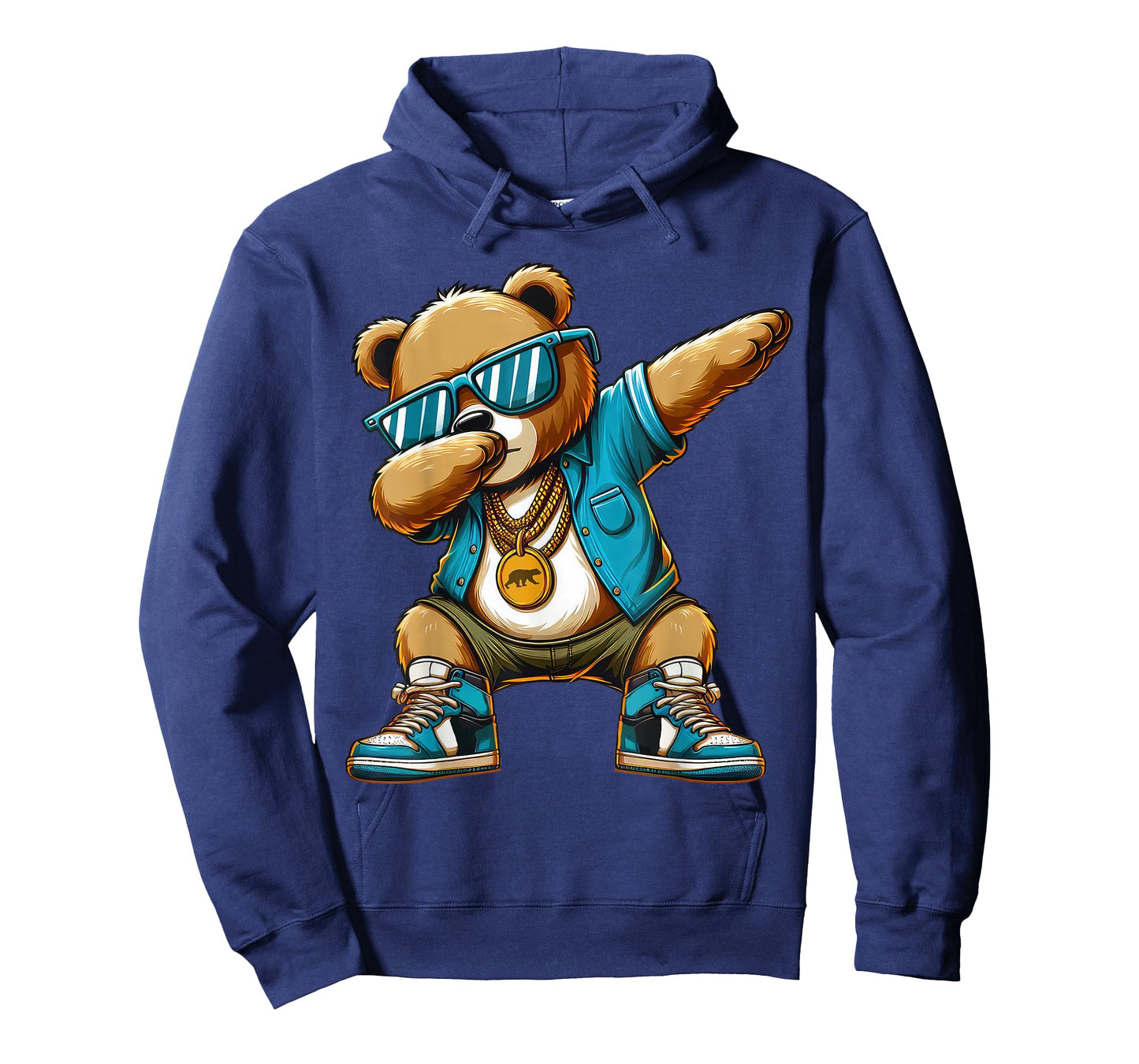 Dabbing Bear Funny Bear Dab Dance Boys Girls Kids T-Shirt