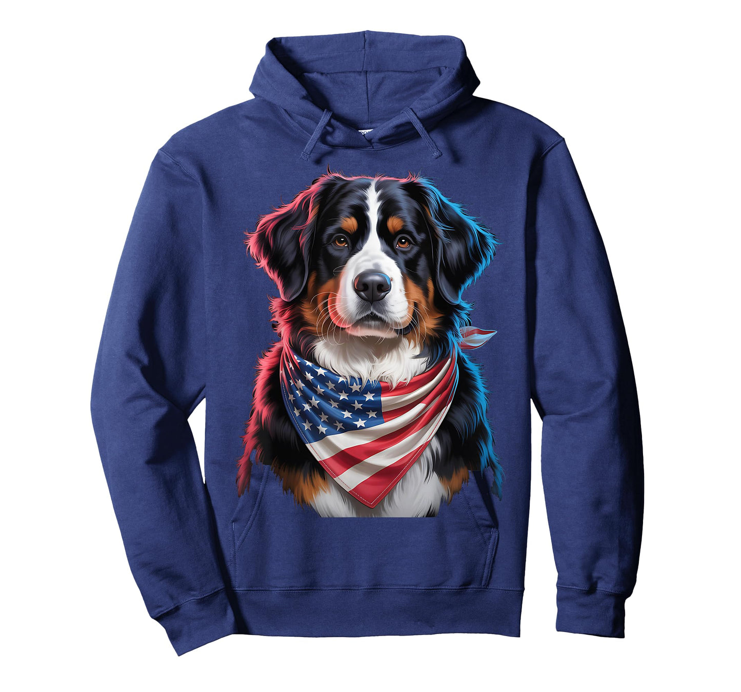 Bernese Mountain dogs usa american flag 4th of July Dog T-Shirt for Men Women Kids