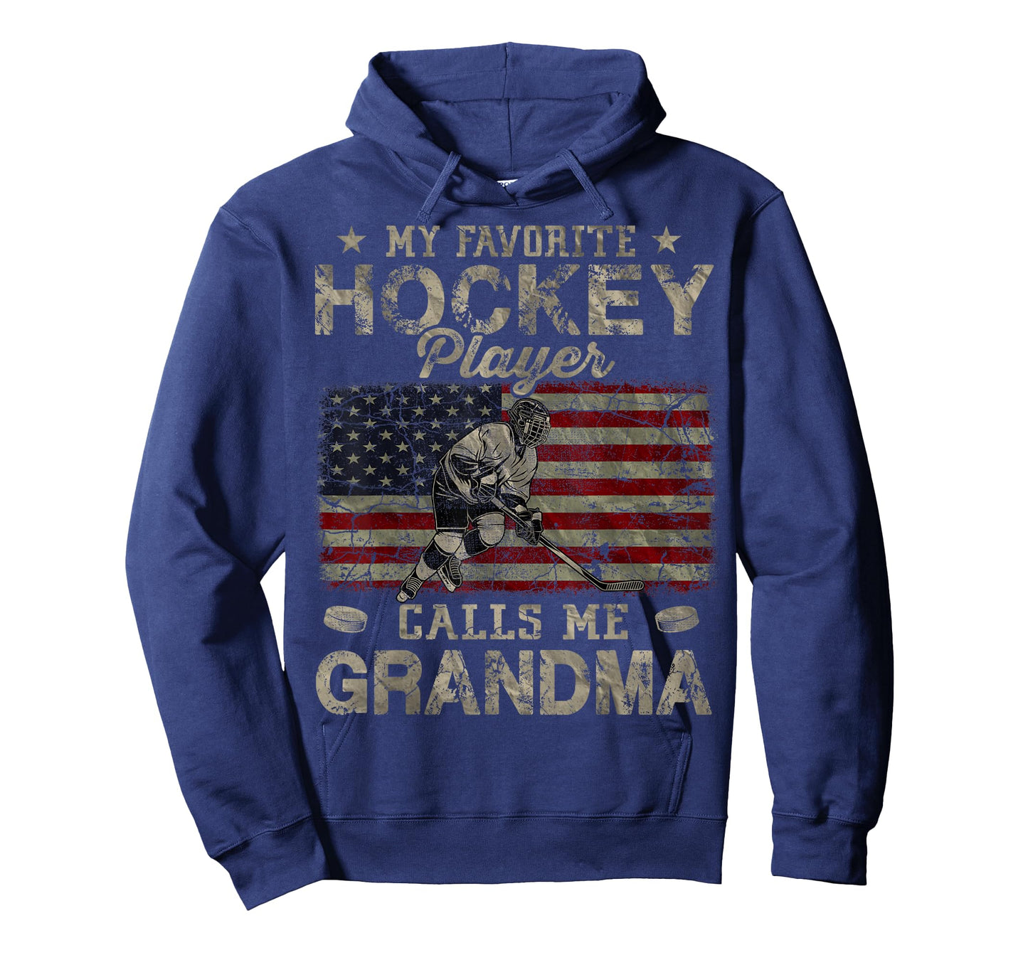 My Favorite Hockey Player Calls Me Grandma Mother's Day T-Shirt