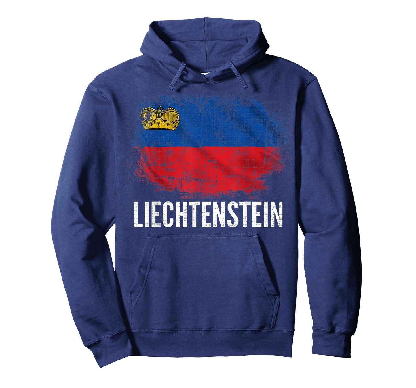 Vintage Liechtenstein Flag Gift T-Shirt