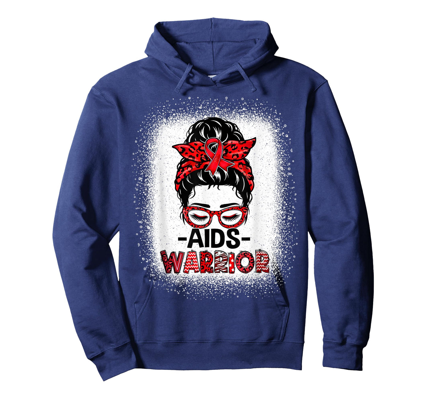 Aids Warrior Red Ribbon World Aids Day Hiv Aids Awareness T-Shirt
