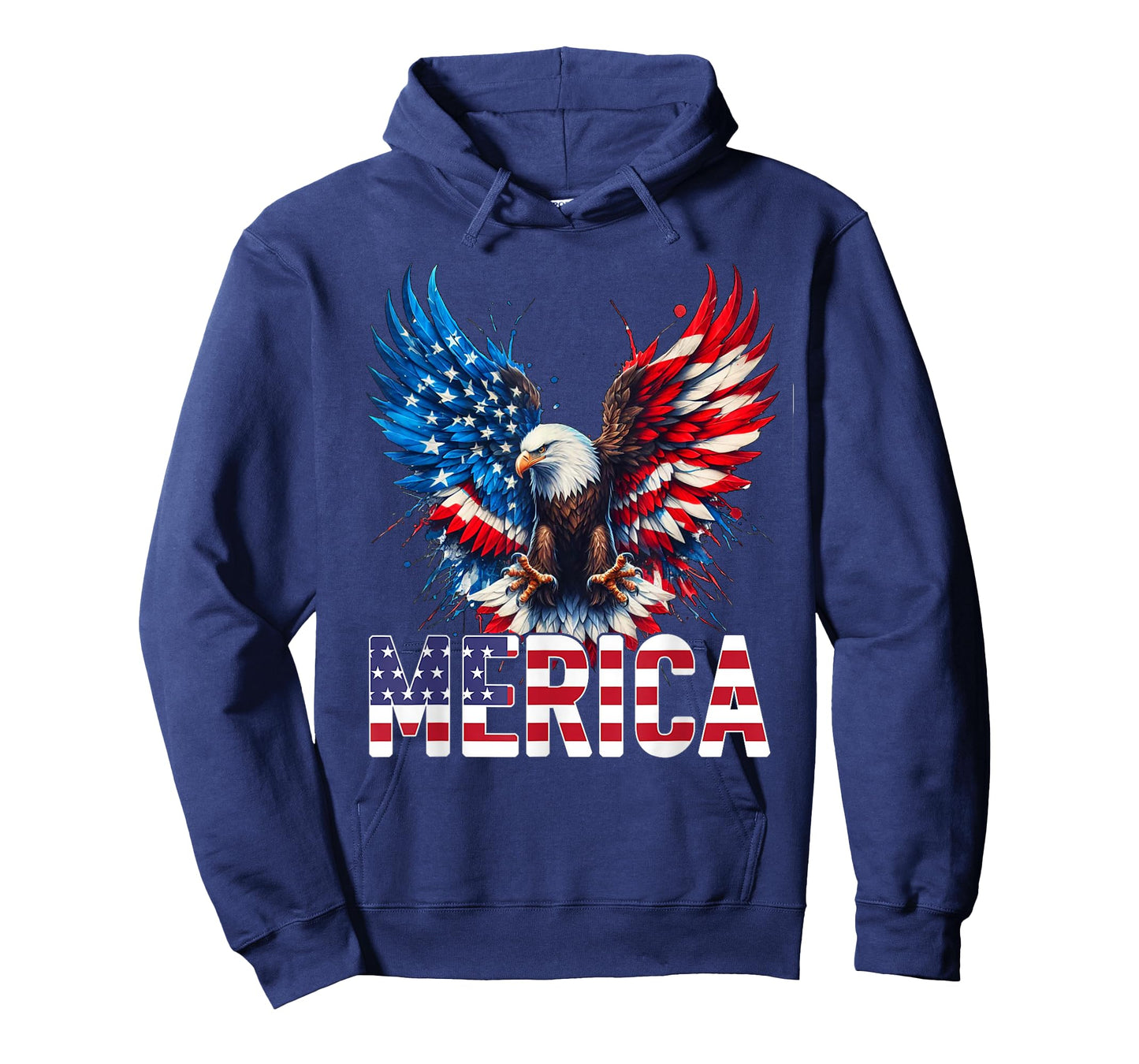 Merica - Patriotic USA Eagle of Freedom - 4th of July T-Shirt