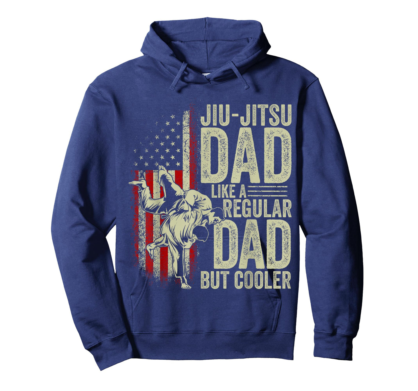Jiu Jitsu Dad Like A Regular Dad But Cooler Vintage T-Shirt