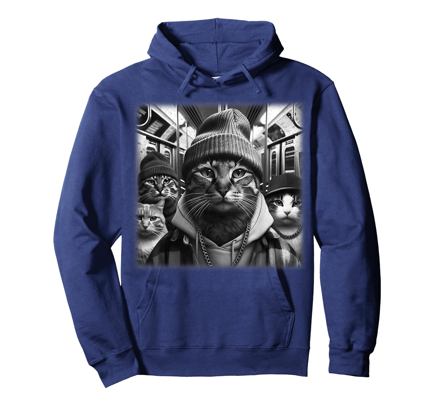 Gang of Feral Street Cats Gangster 90's Funny Meme T-Shirt