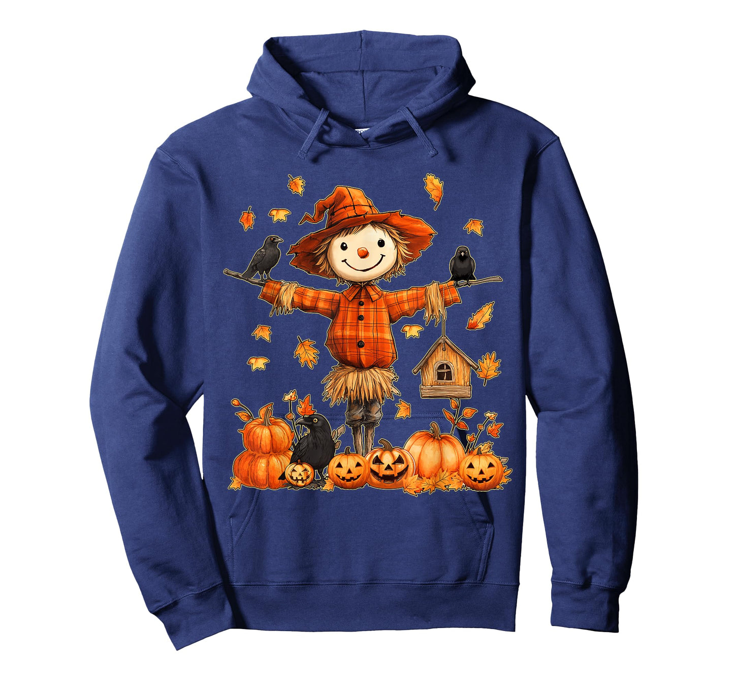 Cute Scarecrow Pumpkin Thanksgiving Halloween Hello Fall T-Shirt