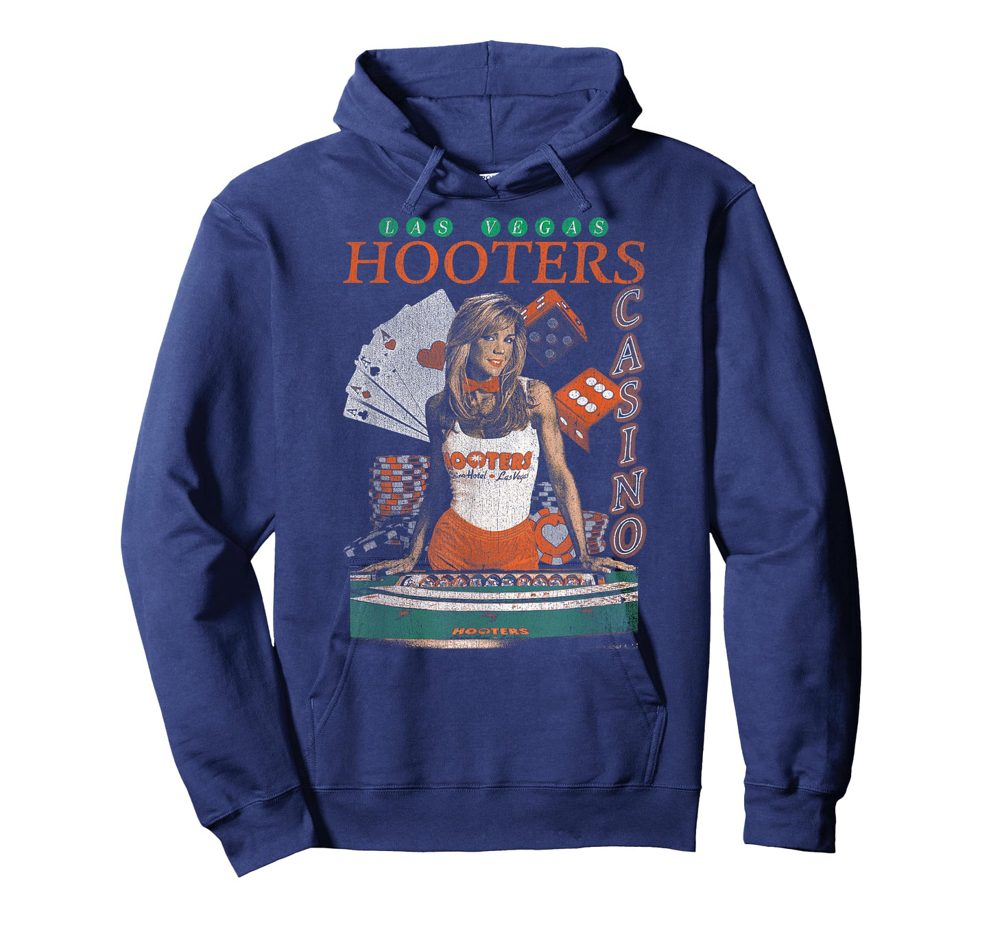 Hooters Calendar Las Vegas Casino 2006 Vintage Pin Up Girl T-Shirt