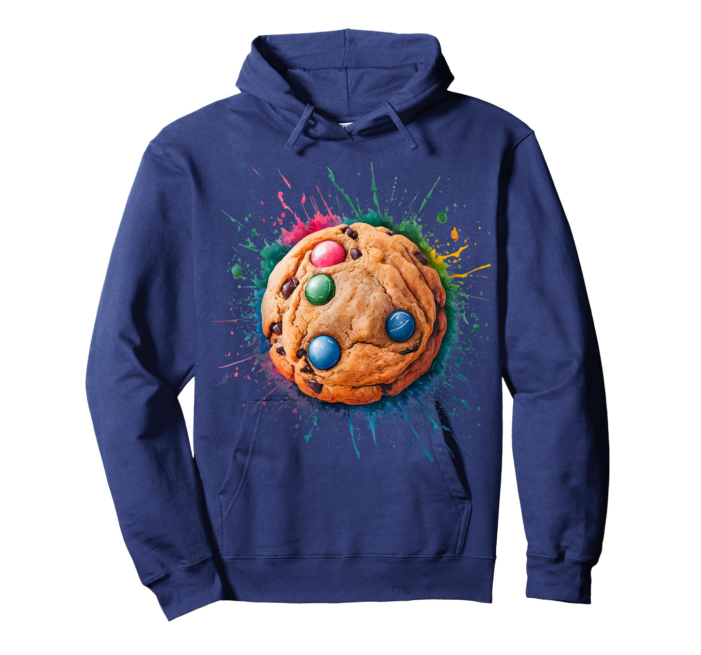 Baking Baker Men Woman Colorful Watercolor Cookie T-Shirt