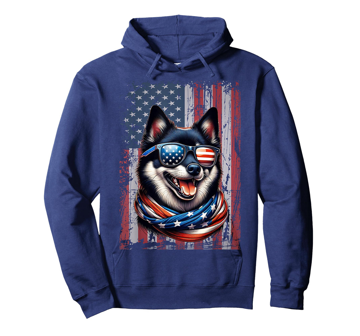 Schipperke Dog Lover Flag 4th Of July Patriotic T-Shirt
