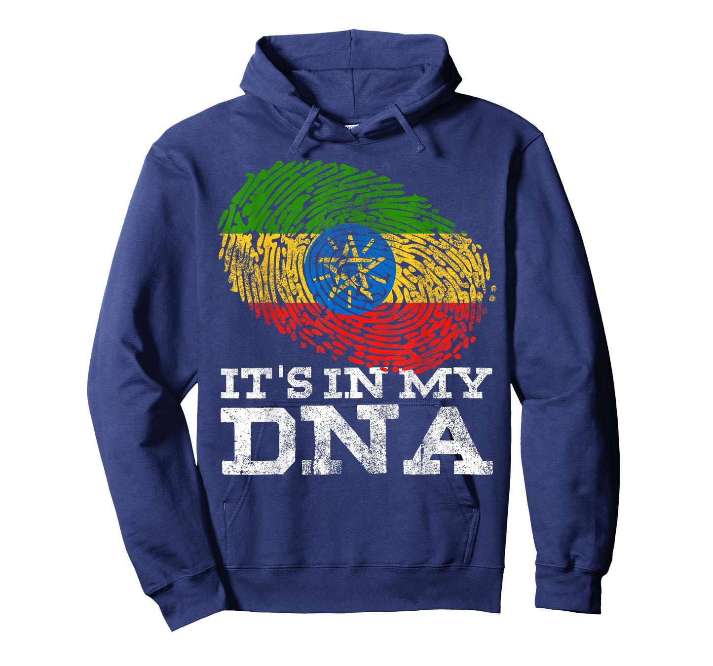 It's in My DNA Ethiopian Gifts Horn of Africa Ethiopia Flag T-Shirt