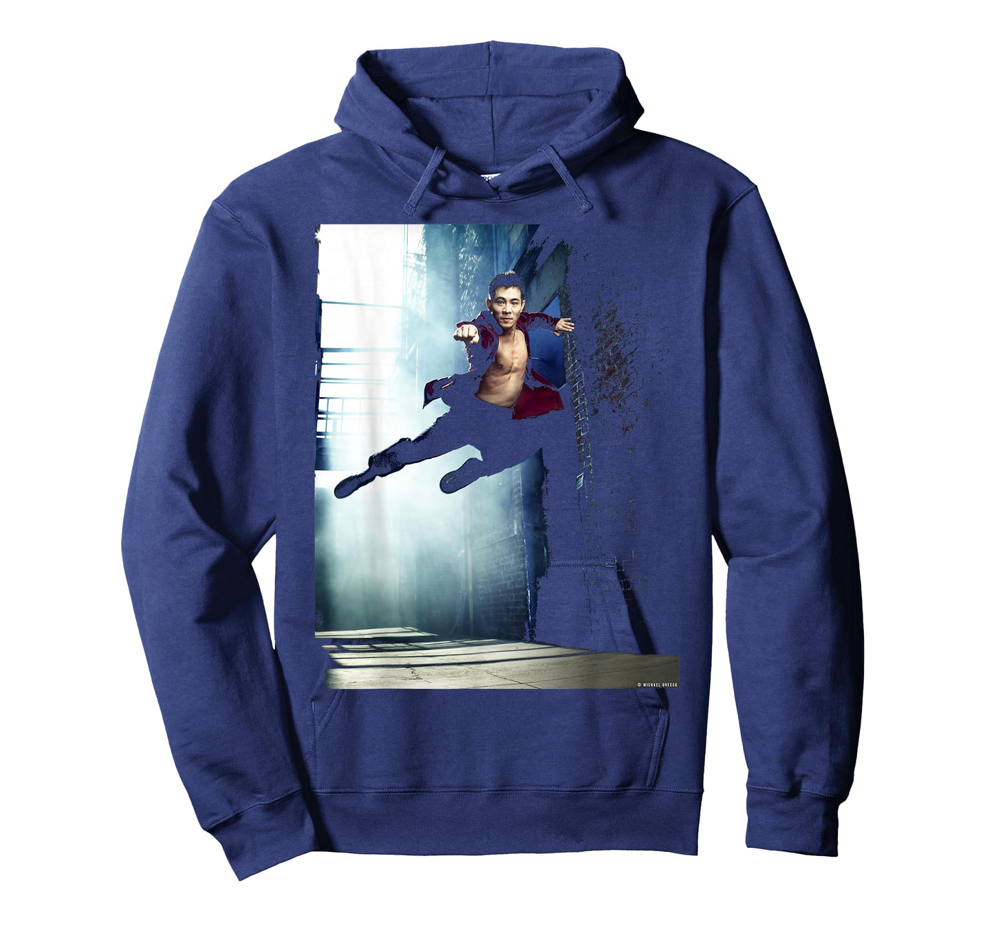 Fist of Legend Actor Jet Li Martial Artist by Michael Grecco T-Shirt