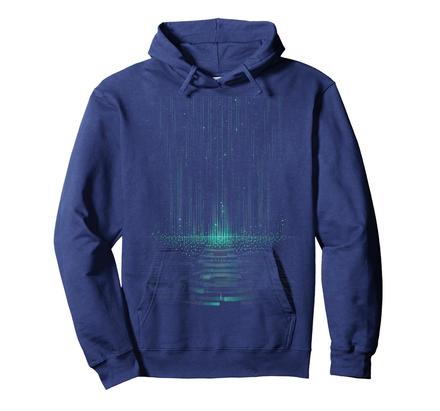 Code binaire Matrix Green Digital Cyberpunk T-Shirt