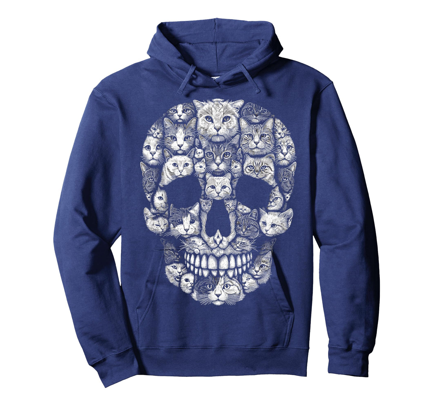 Cat Skull Kitty Skeleton Halloween Costume Cat T-Shirt for Men Women Kids