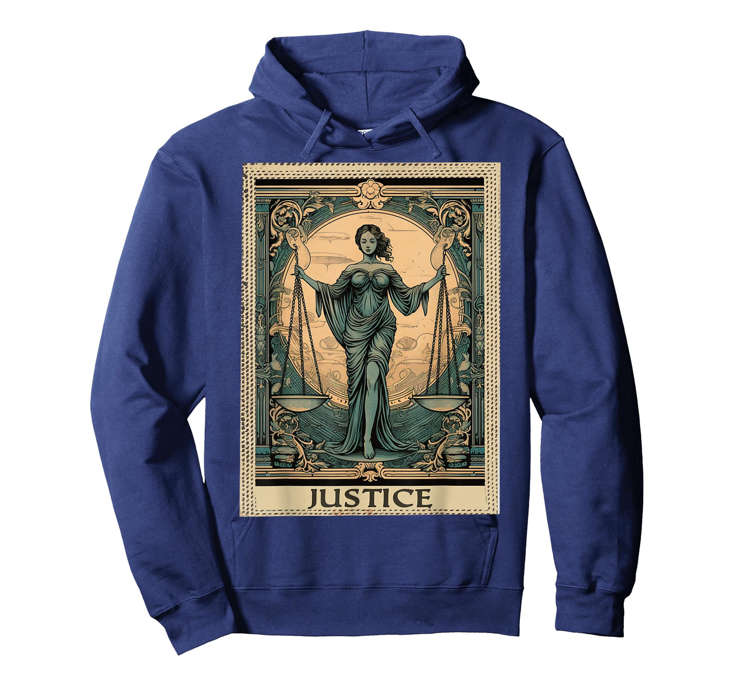 FoolsFate Unisex-Adult Tarot Card Reading Graphic T-Shirt, Black, Small