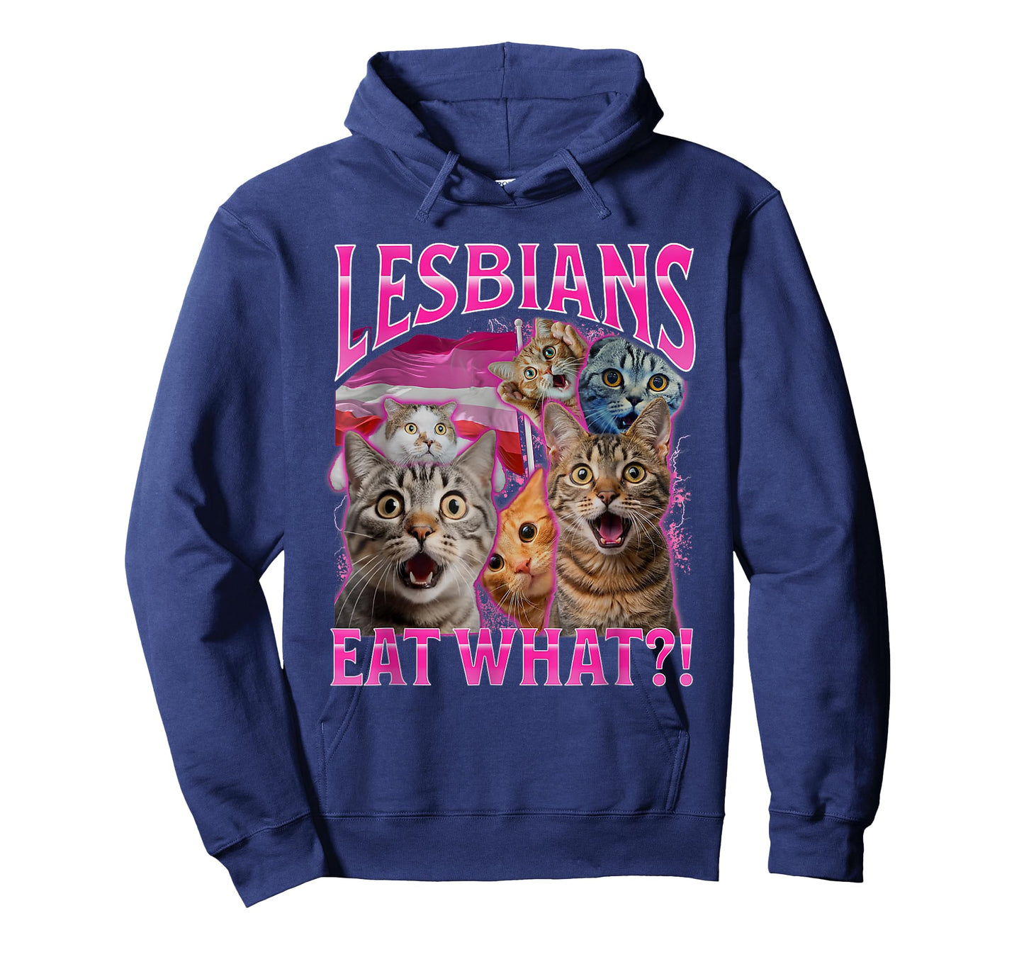 Funny Lesbians Shirt Cat Owner Lesbians Eat What T-Shirt